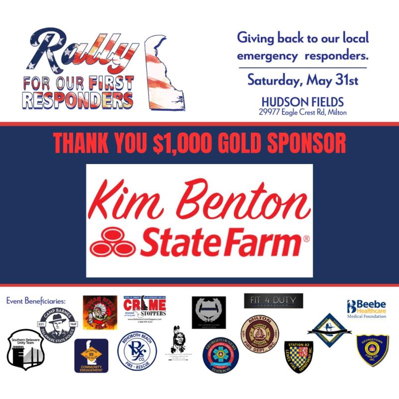 state farm, sponsor, first responders